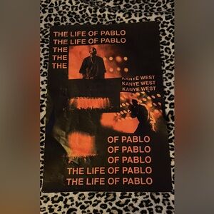 The Life of Pablo - Kanye West Poster (non-paper material)